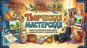 Read more about the article Районный конкурс‑выставка «Творческая мастерская»: проявите свой талант!