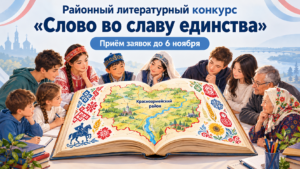 Read more about the article «Слово во славу единства»: пусть ваше творчество расскажет о самом важном!
