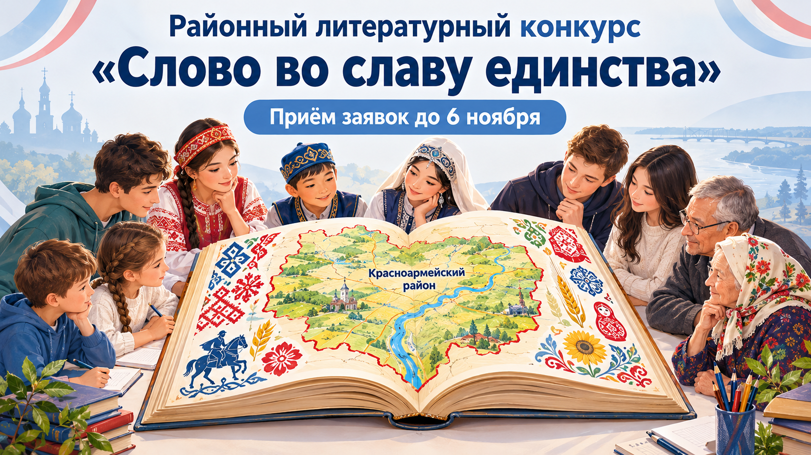 Read more about the article «Слово во славу единства»: пусть ваше творчество расскажет о самом важном!